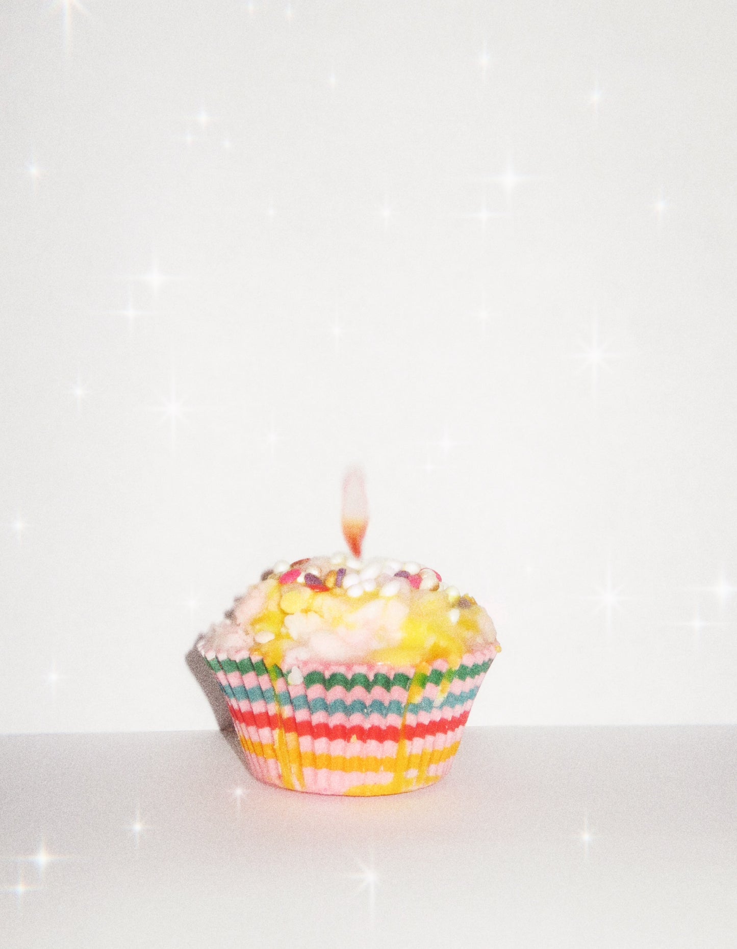 vanilla sprinkle cupcake