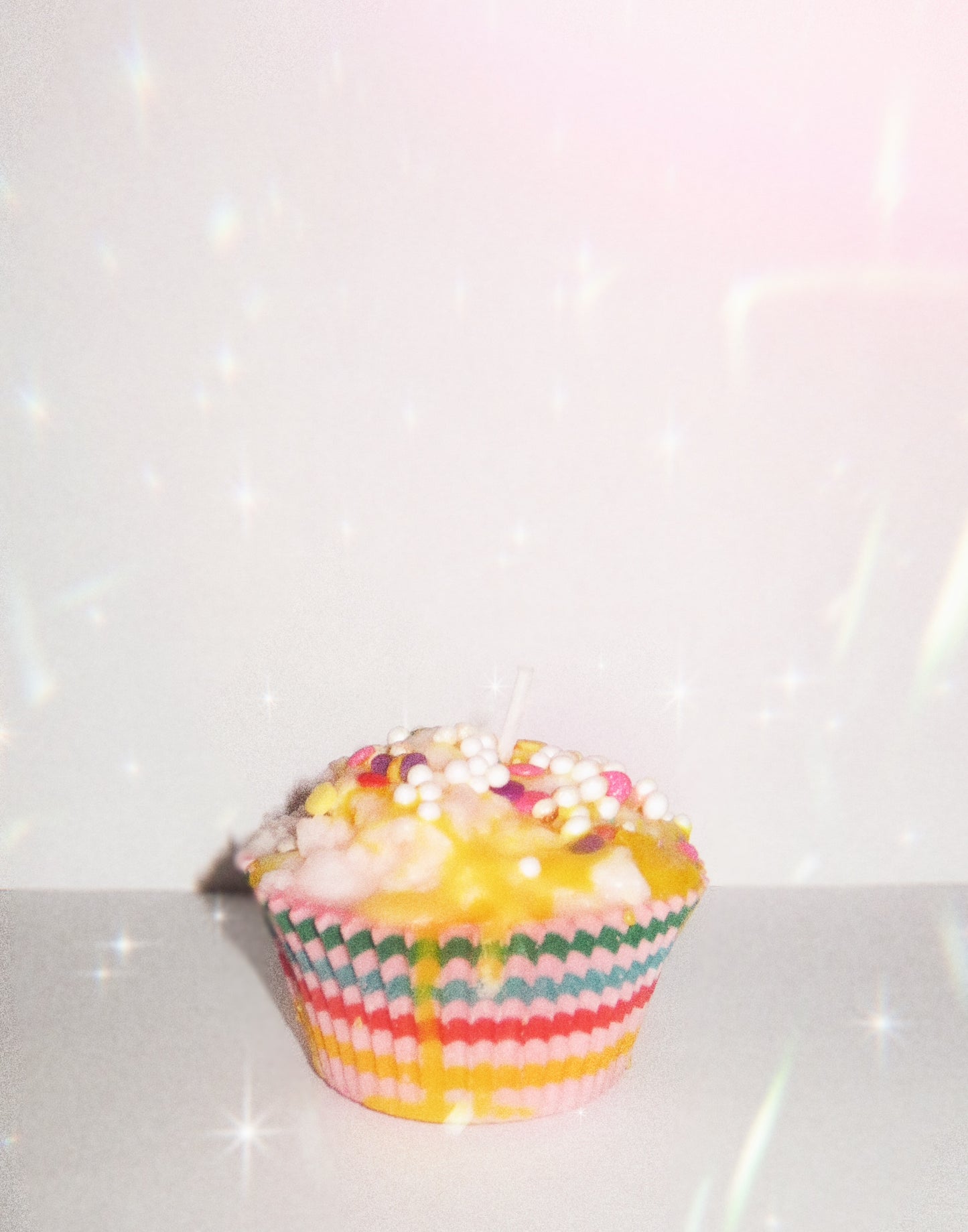 vanilla sprinkle cupcake