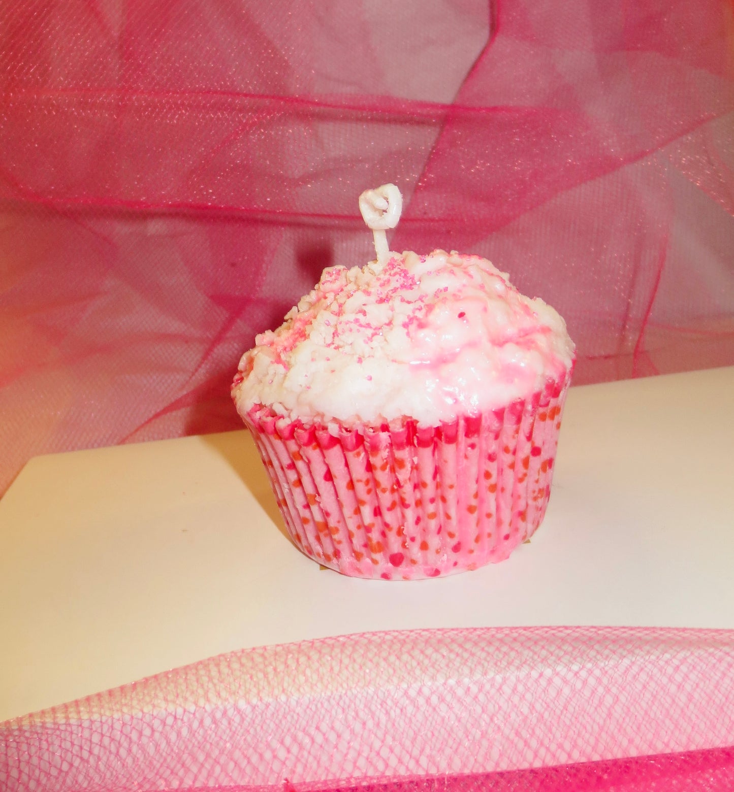 Pink cupcake